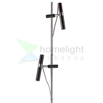 VIPER FL  fekete króm 230V LED 2x3W 60°  3000K