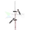VIPER FL  fekete króm 230V LED 2x3W 60°  3000K