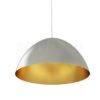 Kép MERYLYN 48 függő lámpa  csiszolt alumínium/arany lakk 230V LED E27 15W