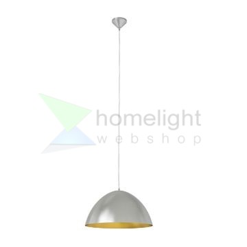 MERYLYN 48 függő lámpa  csiszolt alumínium/arany lakk 230V LED E27 15W