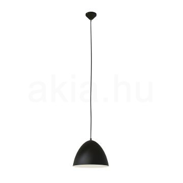 Kép MERYLYN 34 függő lámpa fekete/fehér  230V E27 28W