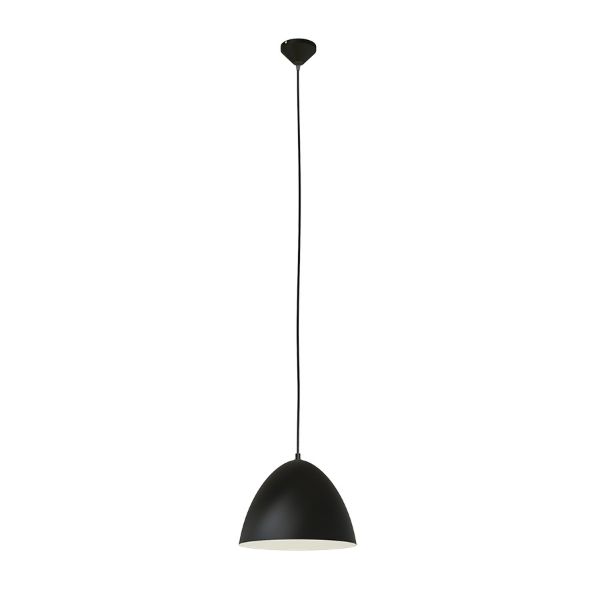 Kép MERYLYN 34 függő lámpa fekete/fehér  230V E27 28W