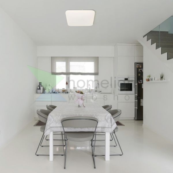 SEMPRE SQ 63 mennyezeti lámpa tej akril 230V LED 76W 3000K