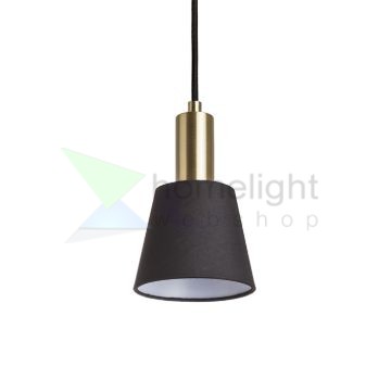 ICAR függő lámpa fekete/aranysárga  230V LED E27 11W