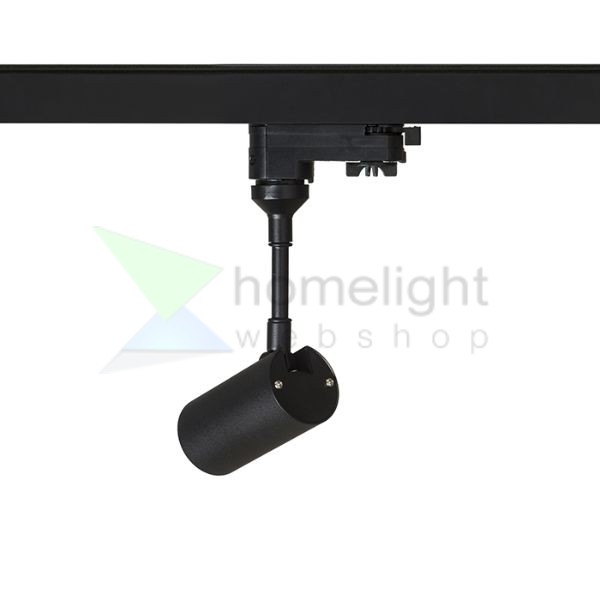 LOLLIPOP háromfázisú áramkörös sínre fekete  230V LED 8W 40°  3000K