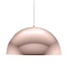 Kép MONROE 30 függő lámpa  réz 230V LED E27 11W