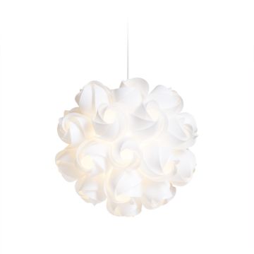 Kép COCO függő lámpa  fehér PVC 230V LED E27 15W