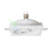 DINGO TUB süllyesztett lámpa  gipsz 12V LED GU5,3 8W
