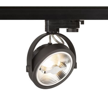Kép KELLY LED DIMM három áramkörös sínre fekete 230V LED 12W 24° 3000K