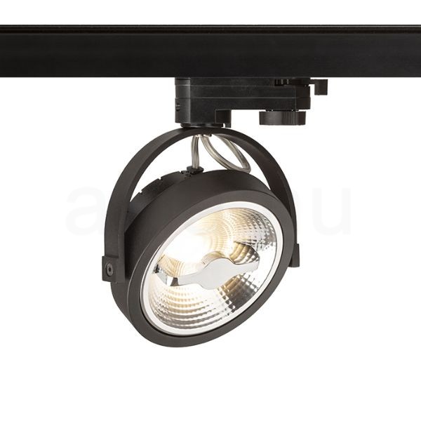 Kép KELLY LED DIMM három áramkörös sínre fekete 230V LED 12W 24° 3000K