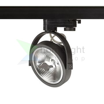 KELLY LED DIMM három áramkörös sínre fekete 230V LED 12W 24° 3000K