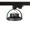 KELLY LED DIMM három áramkörös sínre fekete 230V LED 12W 24° 3000K