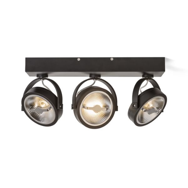 Kép KELLY LED III fali lámpa fekete  230V LED 3x12W 24°  3000K