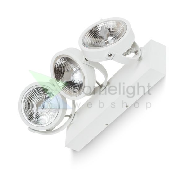 KELLY LED III fali lámpa fehér 230V LED 3x12W 24° 3000K