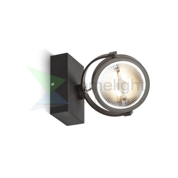 KELLY LED I fali lámpa fekete 230V LED 12W 24° 3000K