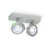 KELLY II fali lámpa  szálcsiszolt alumínium 230V LED G53 2x15W