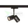 BEEBA II háromfázisú áramkörös sínre fekete  230V LED GU10 2x8W