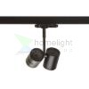 BEEBA II háromfázisú áramkörös sínre fekete  230V LED GU10 2x8W