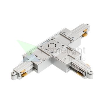 1F T bal kapocs ezüstszürke  230V 