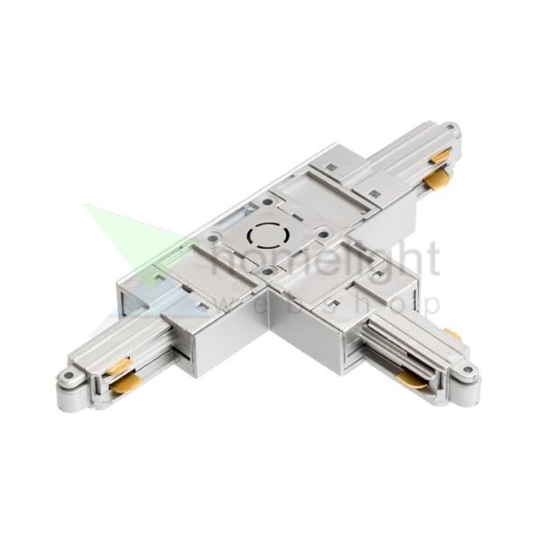 1F T bal kapocs ezüstszürke  230V 