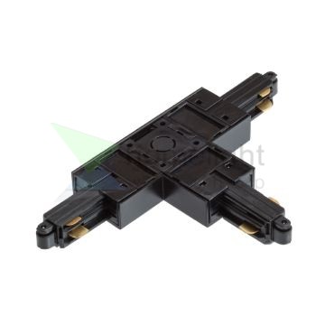 1F T bal kapocs fekete  230V 