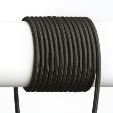 Kép FIT 3x0,75 1fm textil kábel fekete  