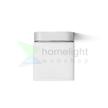 ESICA SQ mennyezeti lámpa króm 230V LED 6W IP44 3000K