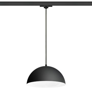 Kép MONROE 30 háromfázisú áramkörös sínre matt fekete/fehér  230V LED E27 11W