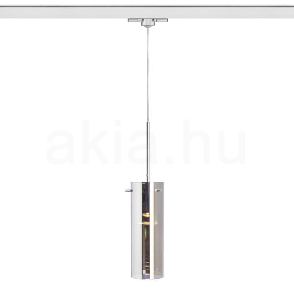 Kép SANSSOUCI háromfázisú áramkörös sínre  krómozott üveg 230V LED E27 15W
