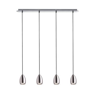 Kép BABADES IV függőlámpa  matt nikkel 230V GU10 4x35W