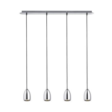 Kép BABADES IV függőlámpa  króm 230V GU10 4x35W
