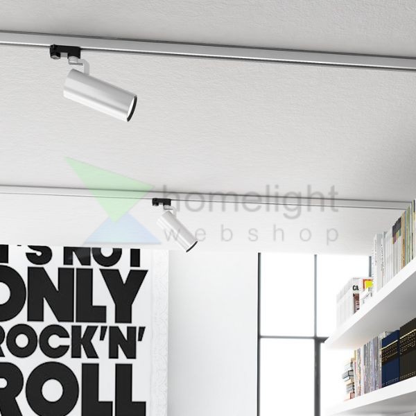 FANGIO háromfázisú áramkörös sínre ezüstszürke  230V LED 25W 36°  3000K