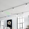 FANGIO háromfázisú áramkörös sínre ezüstszürke  230V LED 25W 36°  3000K