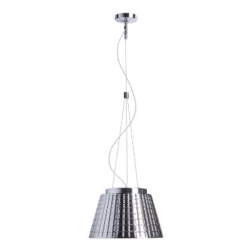 Kép CORONA függő lámpa  krómozott üveg 230V LED E27 15W