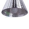 CORONA függő lámpa  krómozott üveg 230V LED E27 15W