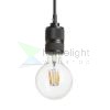 CINDY VI függő lámpa fekete  230V LED E27 6x15W