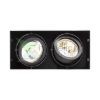 ELECTRA II  fekete  12V LED G53 2x15W