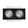 ELECTRA II  fekete  12V LED G53 2x15W