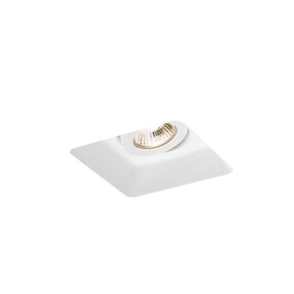 Kép DINO SQ GU10 dönthető lámpa gipsz 230V GU10 35W