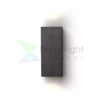 KUBI II antracitszürke 230V LED 2x3W 56° IP54 3000K