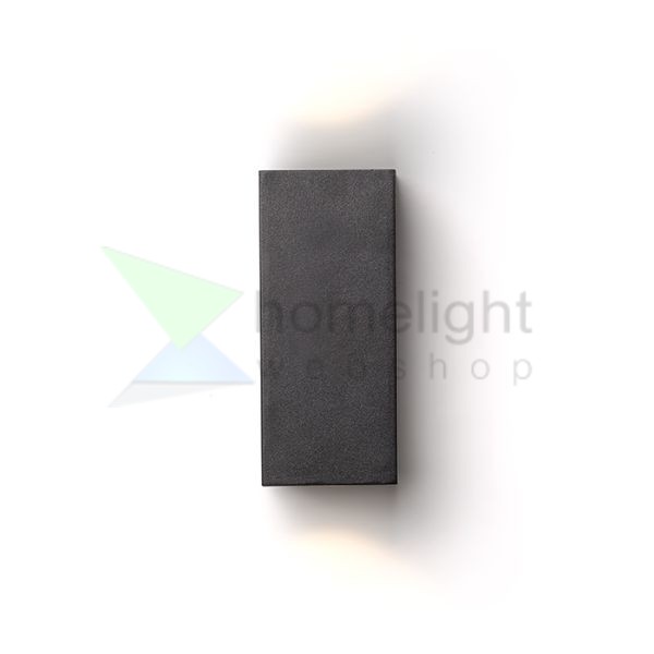 KUBI II antracitszürke 230V LED 2x3W 56° IP54 3000K