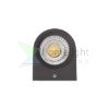 ZACK I antracitszürke 230V LED 3W 58° IP54 3000K