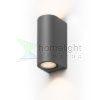 ZACK II antracitszürke 230V LED 2x3W 58° IP54 3000K