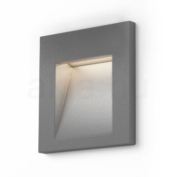 Kép TESS SQ süllyesztett lámpa ezüstszürke 230V LED 3W IP54 3000K