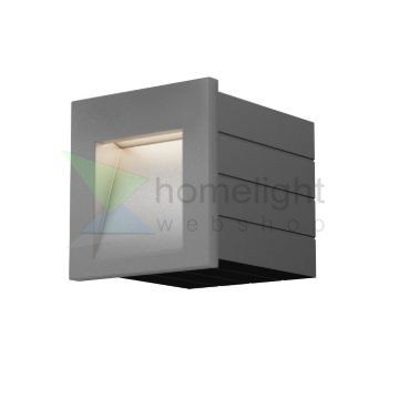 TESS SQ süllyesztett lámpa ezüstszürke 230V LED 3W IP54 3000K