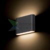 CHOIX 114 fali lámpa antracitszürke 230V LED 2x3W IP54 3000K