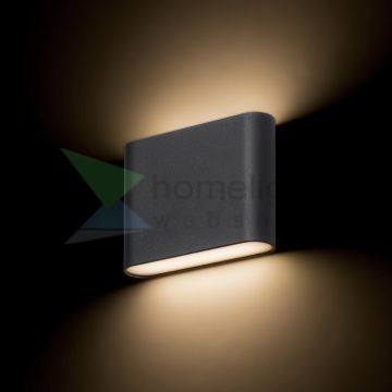 CHOIX 114 fali lámpa antracitszürke 230V LED 2x3W IP54 3000K
