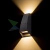 PIA fali lámpa antracitszürke 230V LED 2x3W IP54 3000K