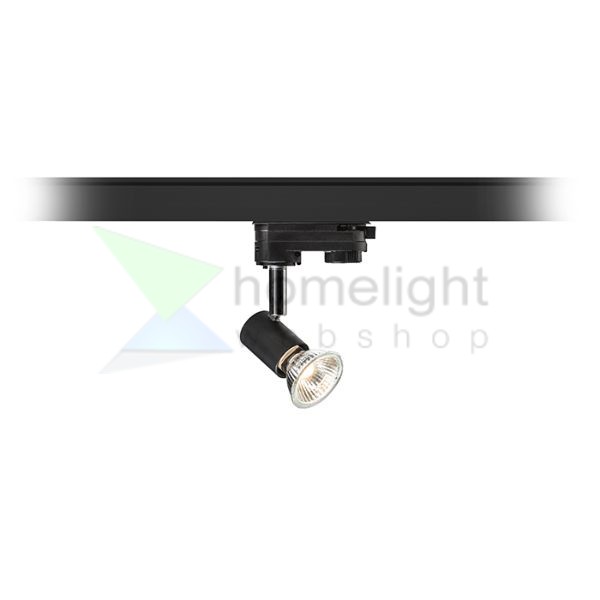 TRICA háromfázisú áramkörös sínre fekete  230V LED GU10 12W