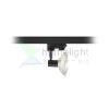 TRICA háromfázisú áramkörös sínre fekete  230V LED GU10 12W